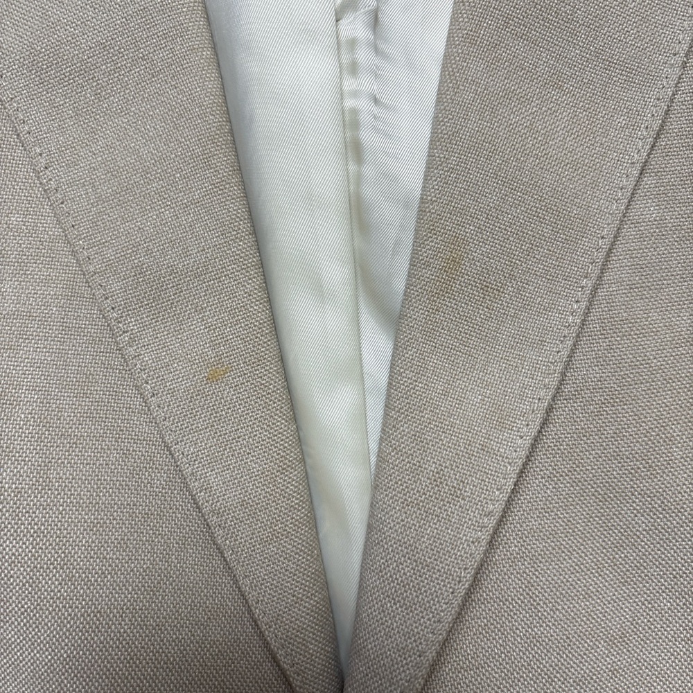 Vintage Levi’s Action Suit Blazer Beige STA-PREST | Western Menswear 42R - Picture 4 of 7